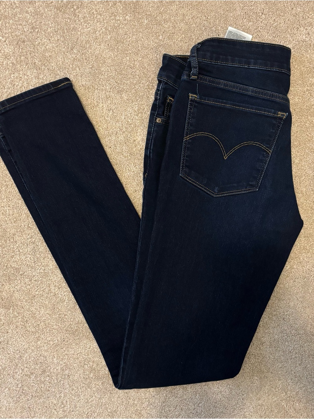 Levi's 711 Skinny Jeans - Deep Indigo